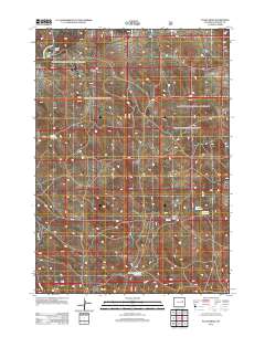 Patsy Draw 2012 topographic map thumbnail