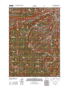 Mount Arter 2012 topographic map thumbnail