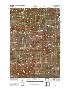 Onion Gulch 2012 topographic map thumbnail