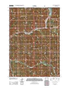 Pine Creek 2012 topographic map thumbnail