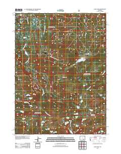 Sand Lake 2012 topographic map thumbnail