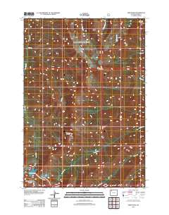Sheep Mesa 2012 topographic map thumbnail