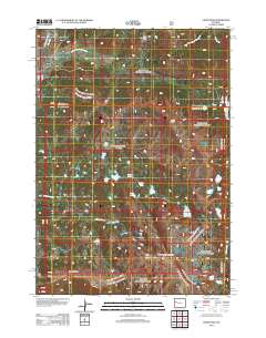 Union Peak 2012 topographic map thumbnail
