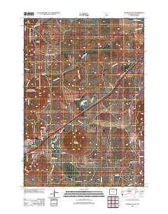 Sundance East 2012 topographic map thumbnail