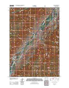 Valley 2012 topographic map thumbnail