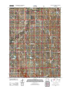 Wagonhound Creek 2012 topographic map thumbnail