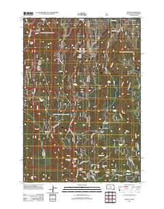 Tinton 2012 topographic map thumbnail