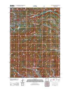 Windy Mountain 2012 topographic map thumbnail