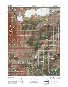 Sodergreen Lake 2012 topographic map thumbnail