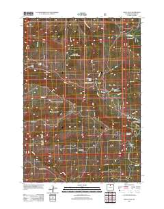 Shell Falls 2012 topographic map thumbnail