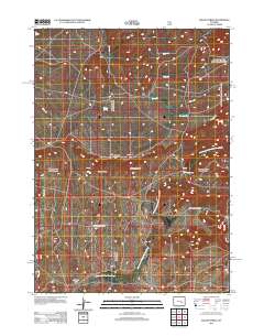 Dugway Rim 2012 topographic map thumbnail