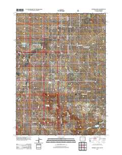 Sherrill Hills 2012 topographic map thumbnail