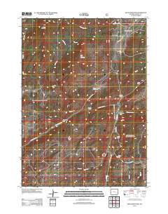 South Mountain 2012 topographic map thumbnail
