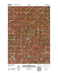 Twin Peaks 2012 topographic map thumbnail