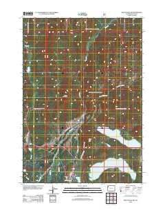Two Ocean Lake 2012 topographic map thumbnail