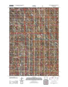 Wildlife Draw West 2012 topographic map thumbnail