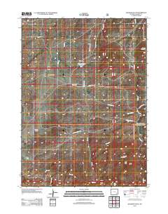 Davidson Flats 2012 topographic map thumbnail