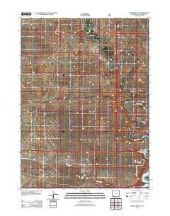 Massacre Hill 2012 topographic map thumbnail