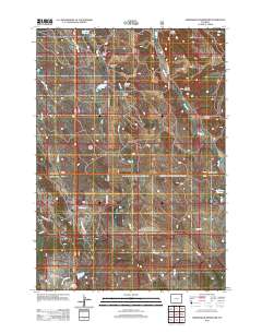 Arrowhead Reservoir 2012 topographic map thumbnail