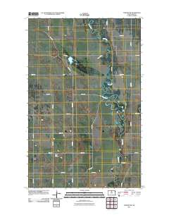 Towner NW 2011 topographic map thumbnail