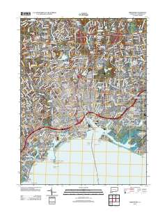 Bridgeport 2012 topographic map thumbnail