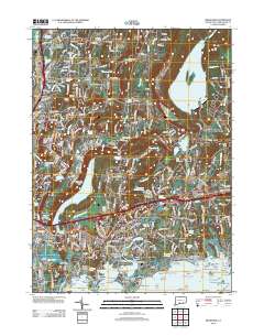 Branford 2012 topographic map thumbnail