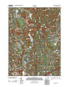 Old Mystic 2012 topographic map thumbnail