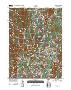 Tariffville 2012 topographic map thumbnail