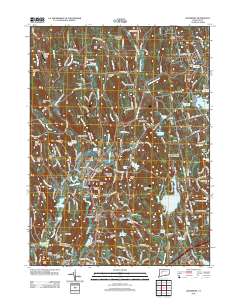 Woodbury 2012 topographic map thumbnail