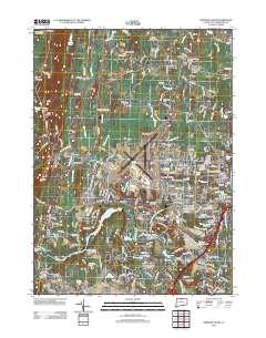 Windsor Locks 2012 topographic map thumbnail