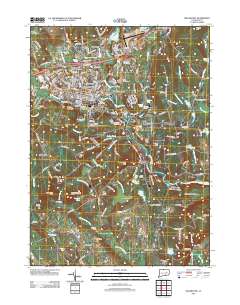 Willimantic 2012 topographic map thumbnail