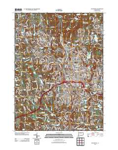 Waterbury 2012 topographic map thumbnail