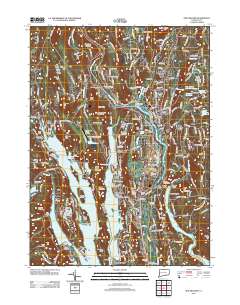 New Milford 2012 topographic map thumbnail