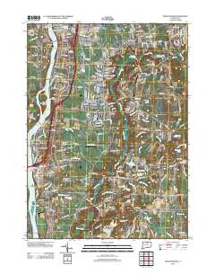 Broad Brook 2012 topographic map thumbnail