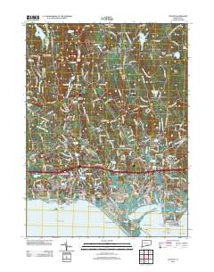 Clinton 2012 topographic map thumbnail