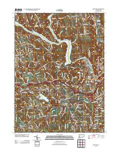 Newtown 2012 topographic map thumbnail