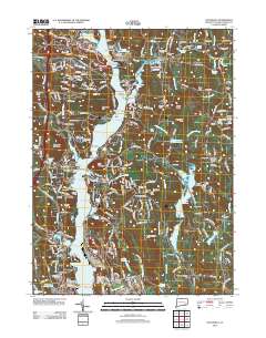 Uncasville 2012 topographic map thumbnail