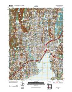 New Haven 2012 topographic map thumbnail