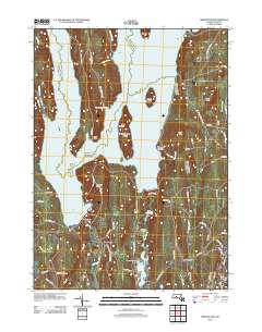 Winsor Dam 2012 topographic map thumbnail