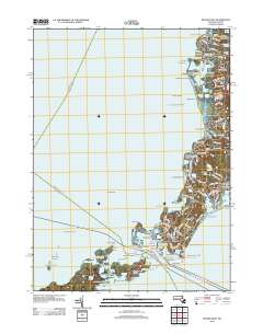 Woods Hole 2012 topographic map thumbnail
