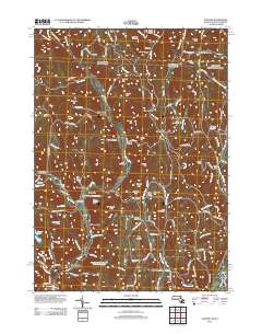 Colrain 2012 topographic map thumbnail