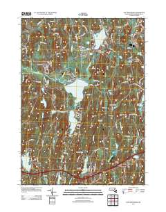 East Brookfield 2012 topographic map thumbnail