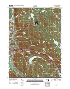 East Lee 2012 topographic map thumbnail