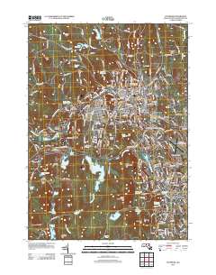 Fitchburg 2012 topographic map thumbnail