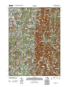 Hampden 2012 topographic map thumbnail