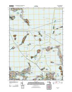 Hull 2012 topographic map thumbnail