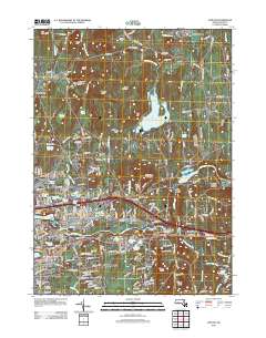 Ludlow 2012 topographic map thumbnail