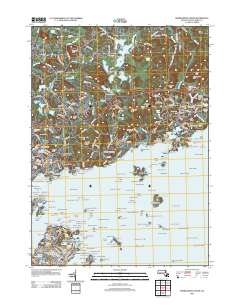 Marblehead North 2012 topographic map thumbnail