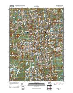 Maynard 2012 topographic map thumbnail