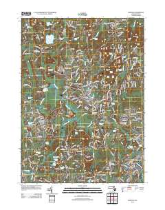 Medfield 2012 topographic map thumbnail